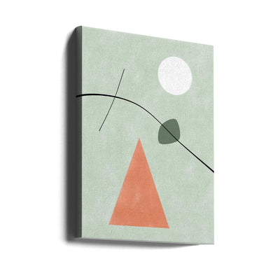 Shapes in Harmony - Stretched Canvas, Poster or Fine Art Print I Heart Wall Art