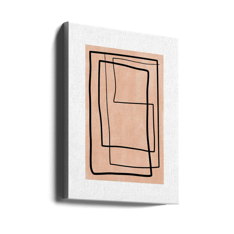 Geometric Elegance - Stretched Canvas, Poster or Fine Art Print I Heart Wall Art