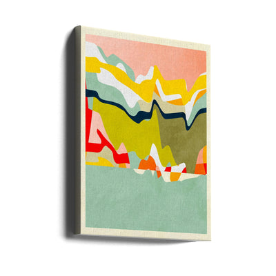 Spaces Landscape - Stretched Canvas, Poster or Fine Art Print I Heart Wall Art