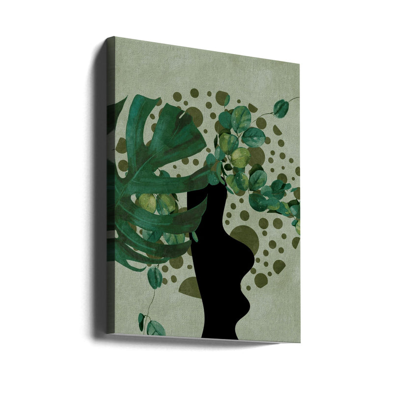 Leaves More 5 Kopie - Stretched Canvas, Poster or Fine Art Print I Heart Wall Art