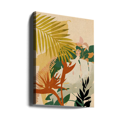 Leaves 24. Januar 2021 20 Hell - Stretched Canvas, Poster or Fine Art Print I Heart Wall Art