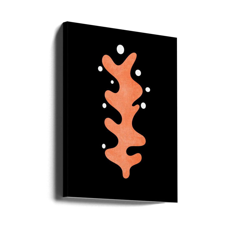 Aquarell Miro Shapes4 Kopie - Stretched Canvas, Poster or Fine Art Print I Heart Wall Art