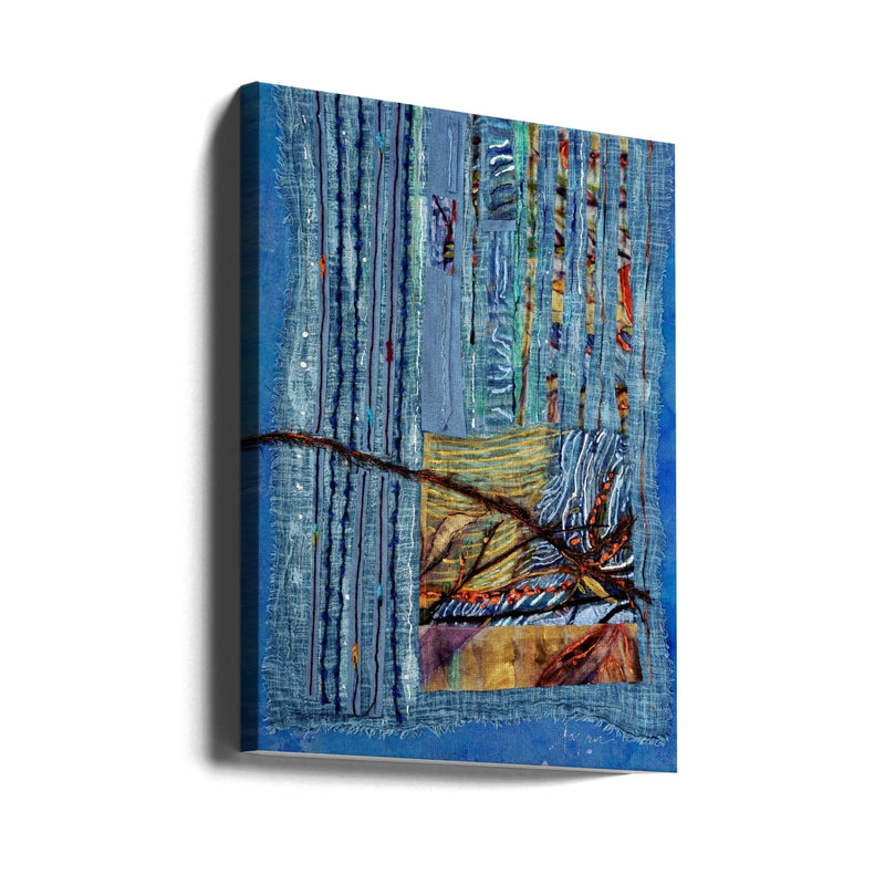 Radiant Floral Harmony - Stretched Canvas, Poster or Fine Art Print I Heart Wall Art