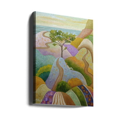 Murmur of Sea and Birds - Stretched Canvas, Poster or Fine Art Print I Heart Wall Art