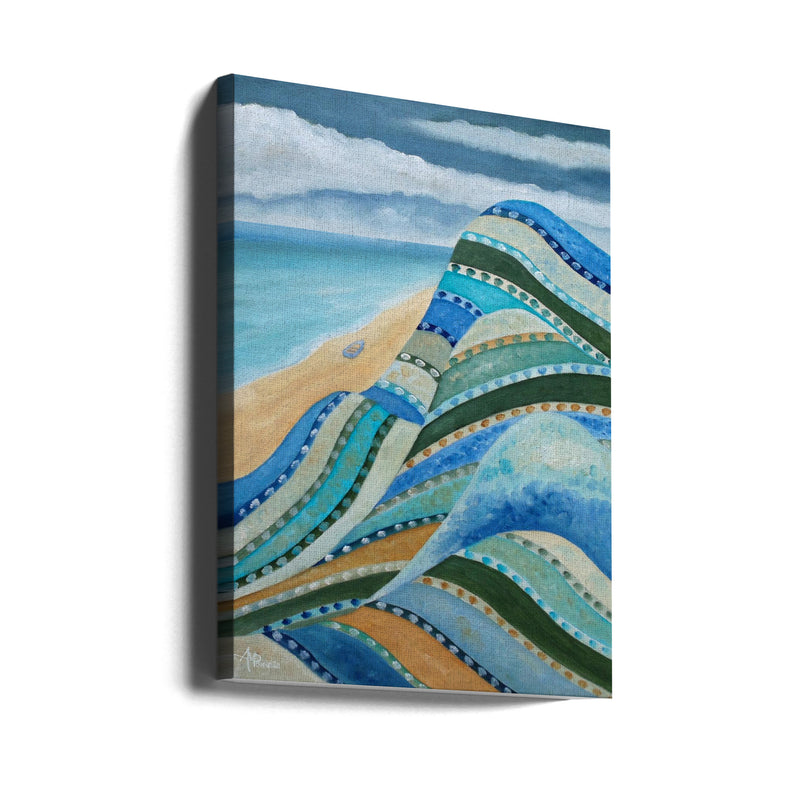 Nonforlorn Blue - Stretched Canvas, Poster or Fine Art Print I Heart Wall Art