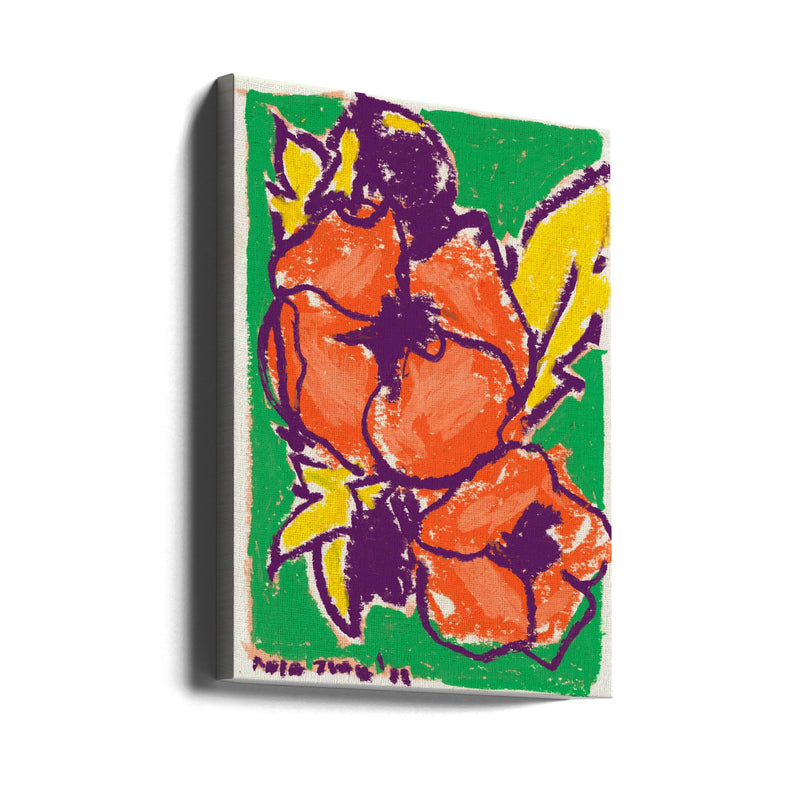 Peonies - Stretched Canvas, Poster or Fine Art Print I Heart Wall Art