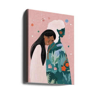 Reconnect - Stretched Canvas, Poster or Fine Art Print I Heart Wall Art