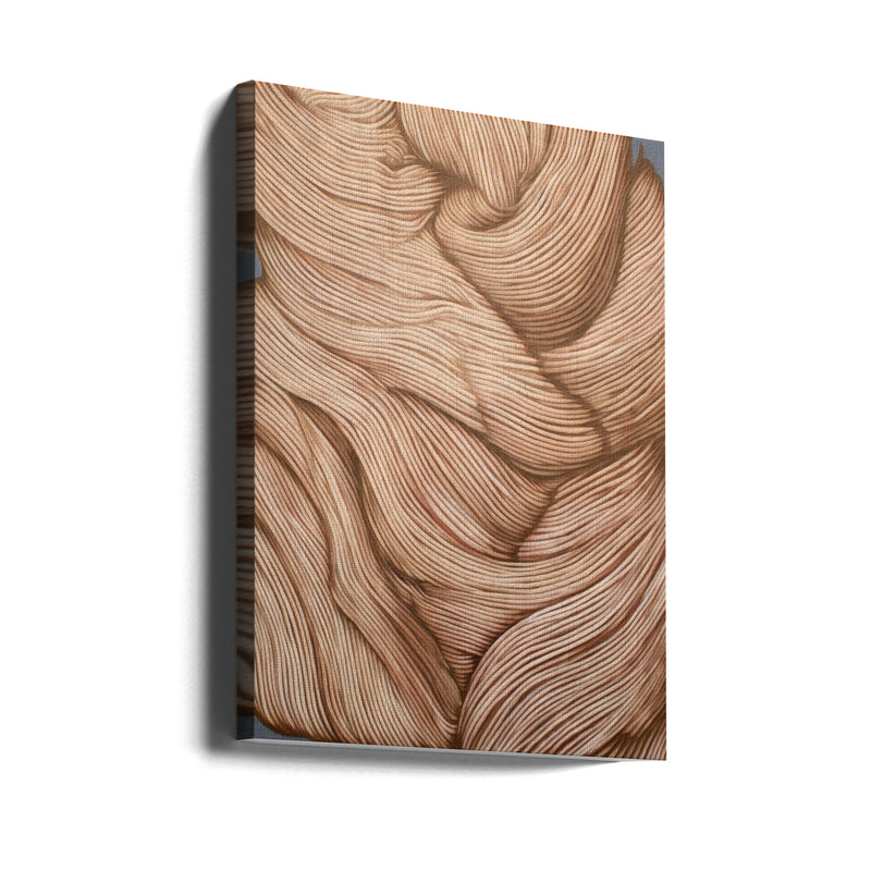 Nature line III - Stretched Canvas, Poster or Fine Art Print I Heart Wall Art