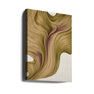 Nature line V - Stretched Canvas, Poster or Fine Art Print I Heart Wall Art