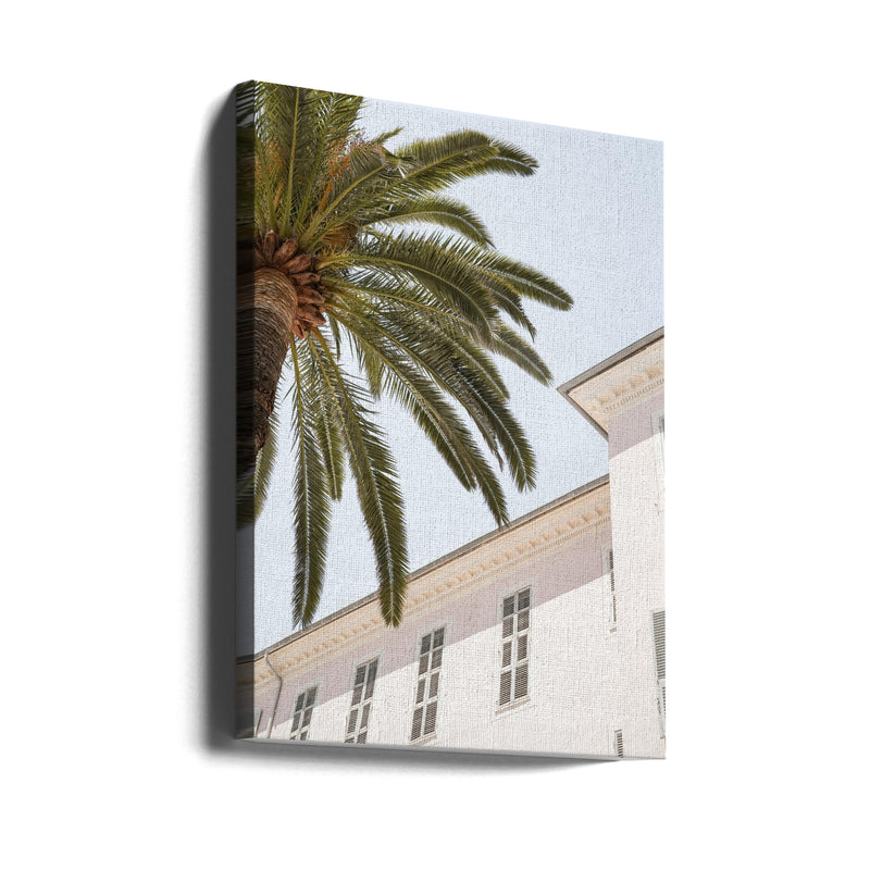 Tropical Menton - Stretched Canvas, Poster or Fine Art Print I Heart Wall Art