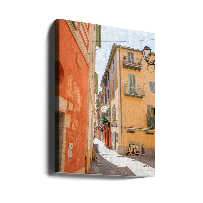 Colors of Menton - Stretched Canvas, Poster or Fine Art Print I Heart Wall Art