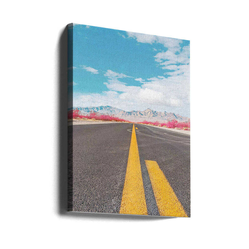 Road to Death Valley - Stretched Canvas, Poster or Fine Art Print I Heart Wall Art