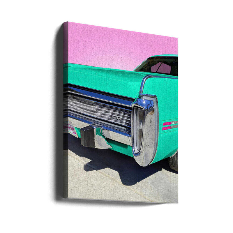 Mint Green 73 Imperial - Stretched Canvas, Poster or Fine Art Print I Heart Wall Art