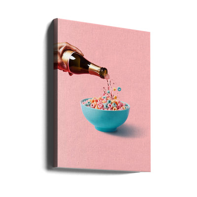 Good Morning - Stretched Canvas, Poster or Fine Art Print I Heart Wall Art