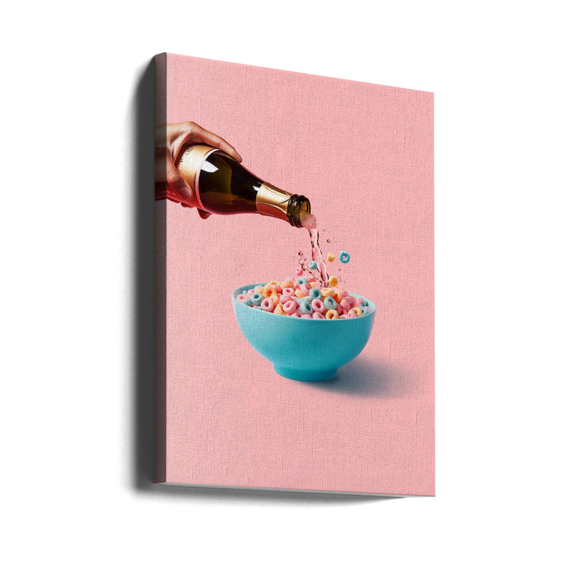 Good Morning - Stretched Canvas, Poster or Fine Art Print I Heart Wall Art