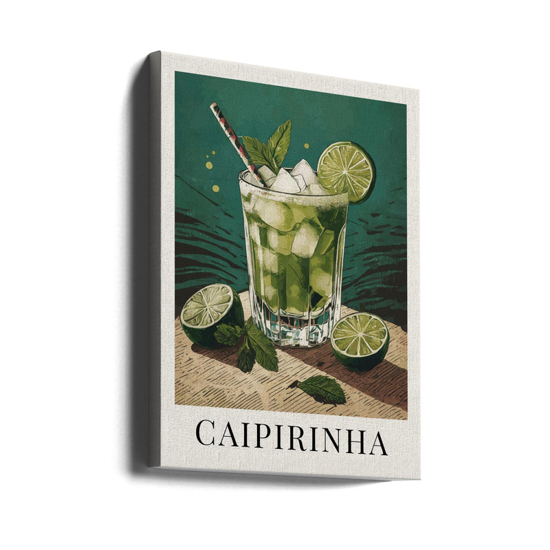 Caipirinha - Stretched Canvas, Poster or Fine Art Print I Heart Wall Art
