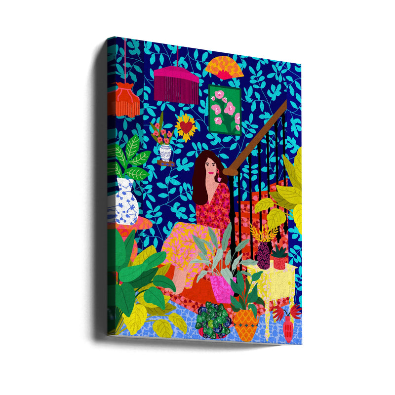 9933x14043 Din 75 - Stretched Canvas, Poster or Fine Art Print I Heart Wall Art