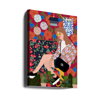 9933x14043 Din 7 - Stretched Canvas, Poster or Fine Art Print I Heart Wall Art