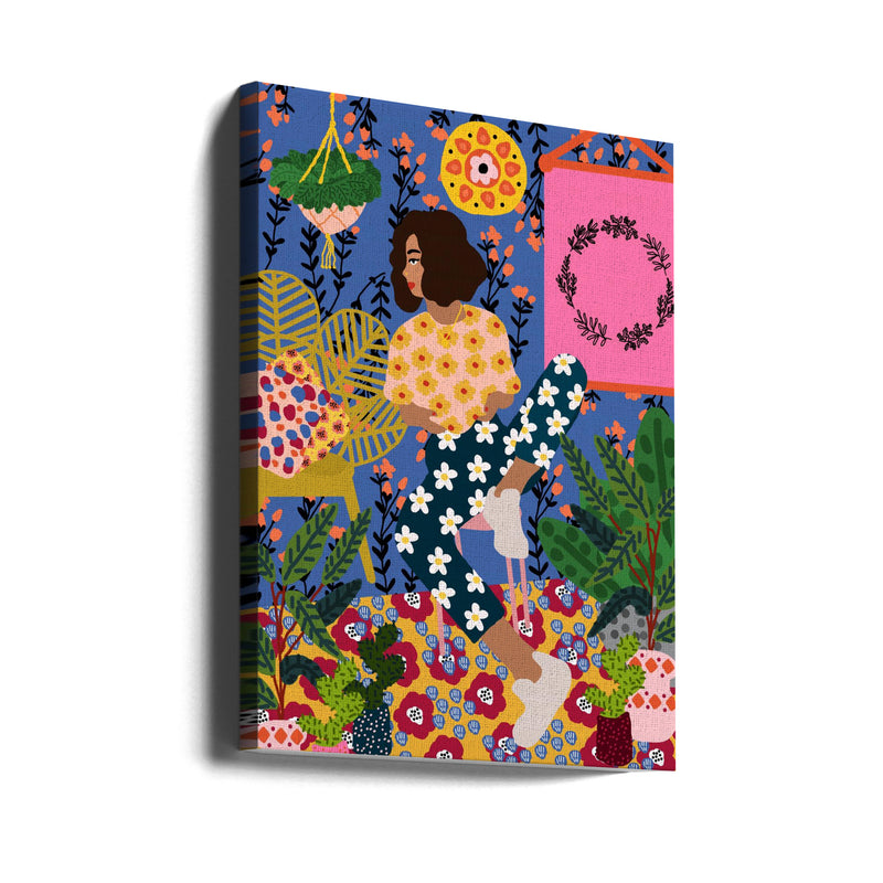 9933x14043 Din 6 - Stretched Canvas, Poster or Fine Art Print I Heart Wall Art