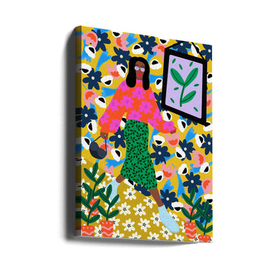 9933x14043 Din 25 - Stretched Canvas, Poster or Fine Art Print I Heart Wall Art