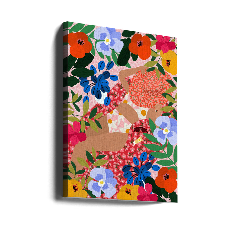 9933x14043 Din 82 Sleeping Under the Sun - Stretched Canvas, Poster or Fine Art Print I Heart Wall Art