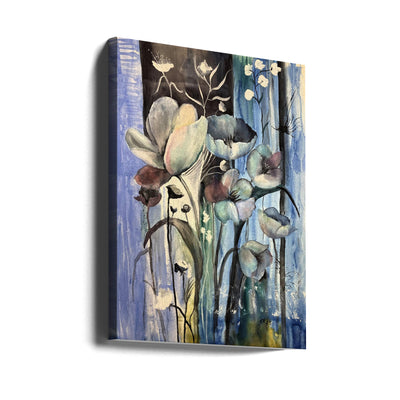 Blue mood - Stretched Canvas, Poster or Fine Art Print I Heart Wall Art
