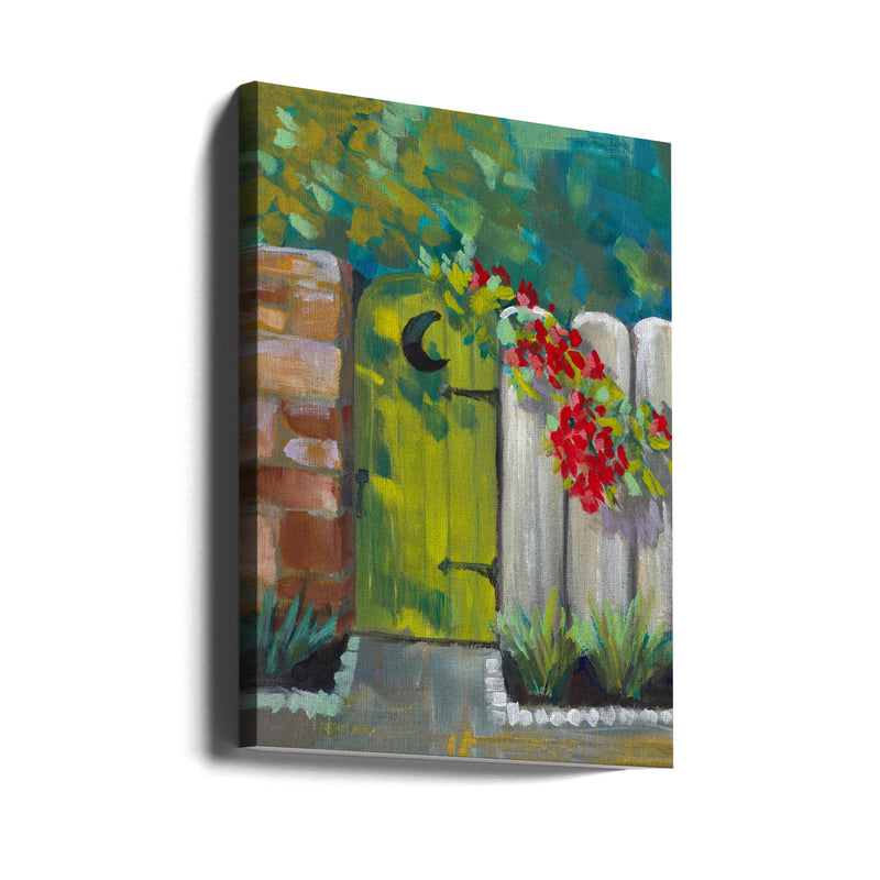 Moon Door - Stretched Canvas, Poster or Fine Art Print I Heart Wall Art