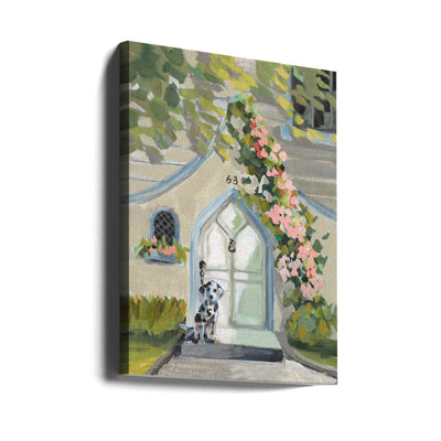 White Door - Stretched Canvas, Poster or Fine Art Print I Heart Wall Art