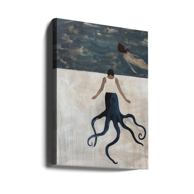Octopus Maid - Stretched Canvas, Poster or Fine Art Print I Heart Wall Art