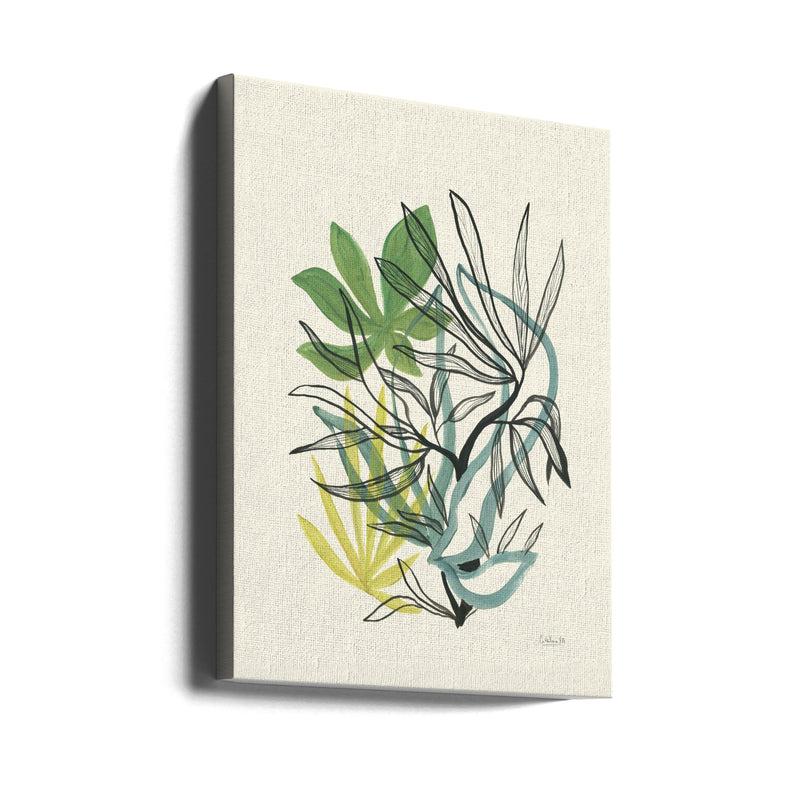 Foliage N.4 - Stretched Canvas, Poster or Fine Art Print I Heart Wall Art