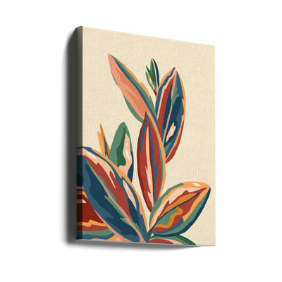 Mediterranean Botanical - Stretched Canvas, Poster or Fine Art Print I Heart Wall Art
