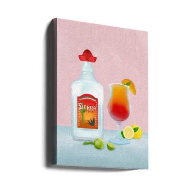 Tequila - Stretched Canvas, Poster or Fine Art Print I Heart Wall Art