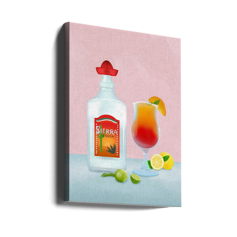 Tequila - Stretched Canvas, Poster or Fine Art Print I Heart Wall Art