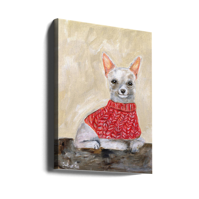 Chihuahua - Stretched Canvas, Poster or Fine Art Print I Heart Wall Art