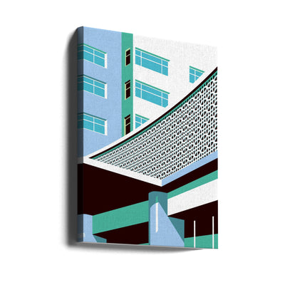 Miami Sherryfontenac - Stretched Canvas, Poster or Fine Art Print I Heart Wall Art