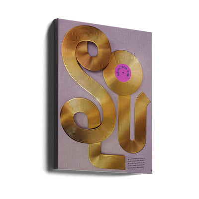 Music for the Soul - Stretched Canvas, Poster or Fine Art Print