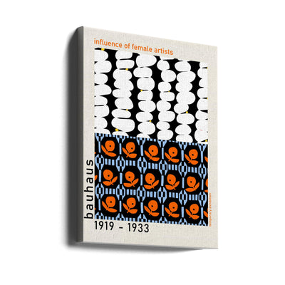 Bauhaus Female Artists - Stretched Canvas, Poster or Fine Art Print I Heart Wall Art