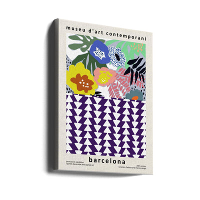 Museu D'art Contemporani Barcelona - Stretched Canvas, Poster or Fine Art Print I Heart Wall Art