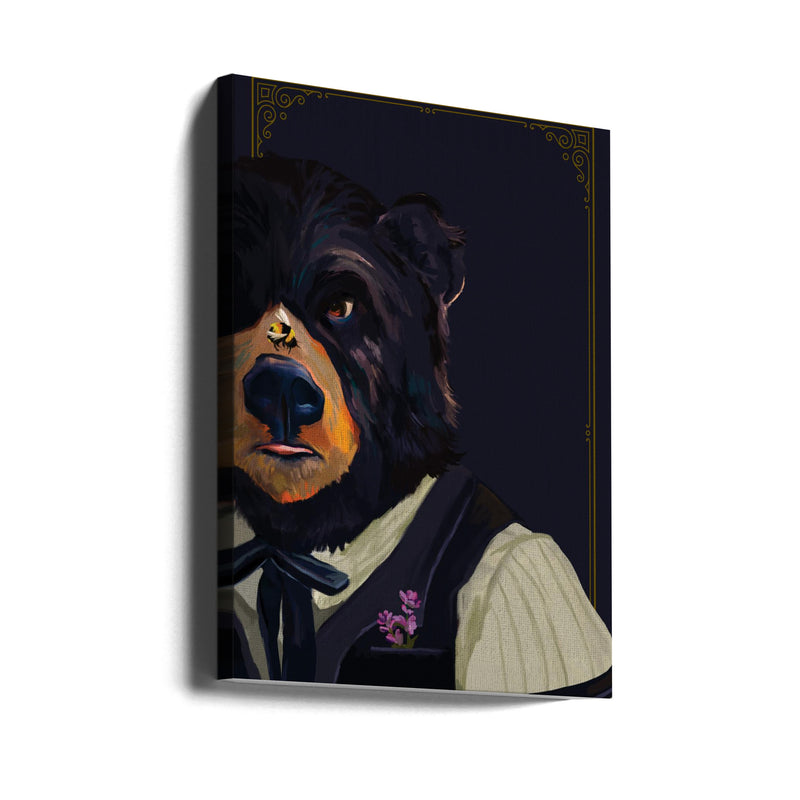 Bear - Stretched Canvas, Poster or Fine Art Print I Heart Wall Art