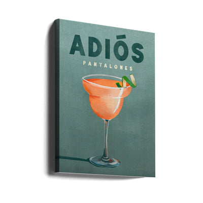 Pantalones - Stretched Canvas, Poster or Fine Art Print I Heart Wall Art