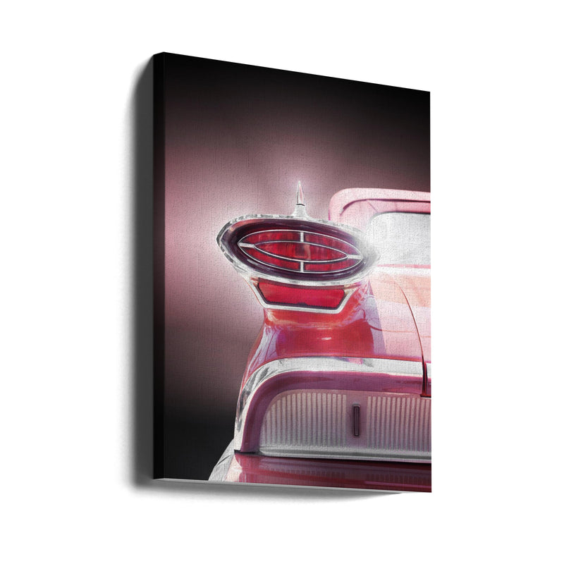 American classic car 98 1959 convertible - Stretched Canvas, Poster or Fine Art Print I Heart Wall Art