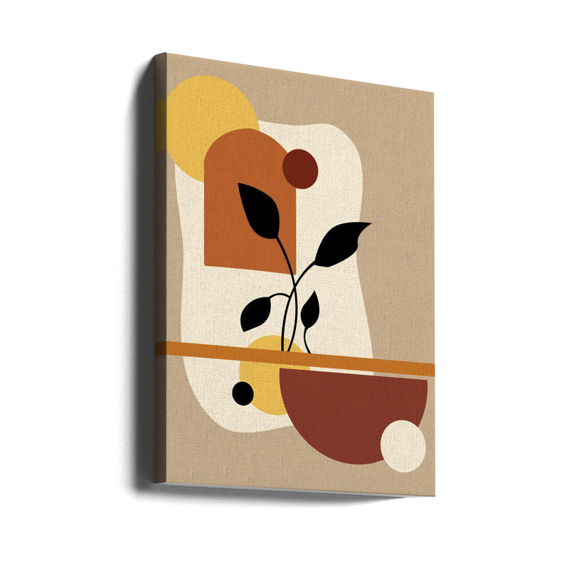 Geometric Modern Art - Stretched Canvas, Poster or Fine Art Print I Heart Wall Art