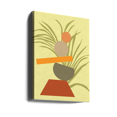 Abstract Botanical Delight - Stretched Canvas, Poster or Fine Art Print I Heart Wall Art