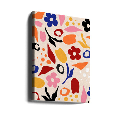 Swaying Petals - Stretched Canvas, Poster or Fine Art Print I Heart Wall Art