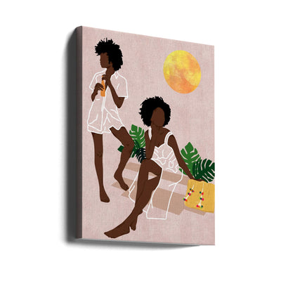 Sunlit Queens - Stretched Canvas, Poster or Fine Art Print I Heart Wall Art