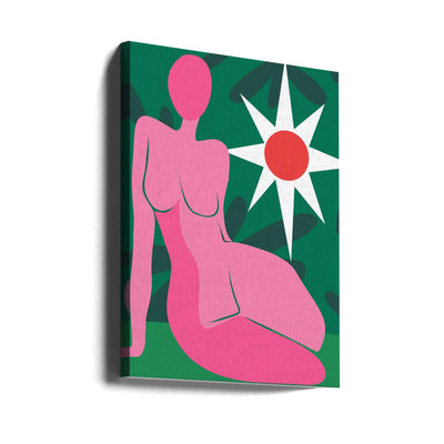 Pink Reverie - Stretched Canvas, Poster or Fine Art Print I Heart Wall Art