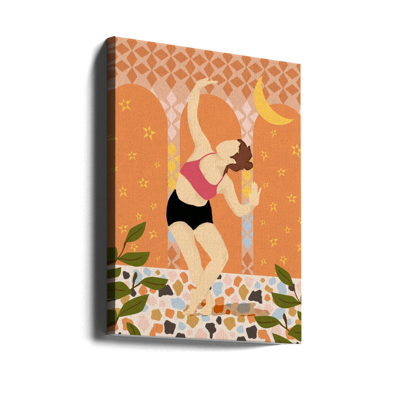 Moonlit Dance - Stretched Canvas, Poster or Fine Art Print I Heart Wall Art