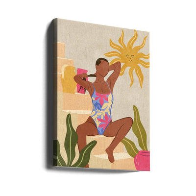 Beneath the Smiling Sun - Stretched Canvas, Poster or Fine Art Print I Heart Wall Art