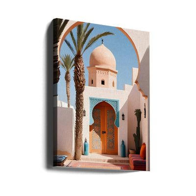 Bohemian Arches - Stretched Canvas, Poster or Fine Art Print I Heart Wall Art