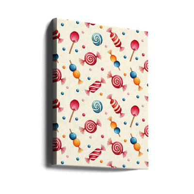 Candy Wonderland - Stretched Canvas, Poster or Fine Art Print I Heart Wall Art